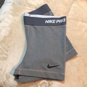 Gray Nike Pro Spandex!